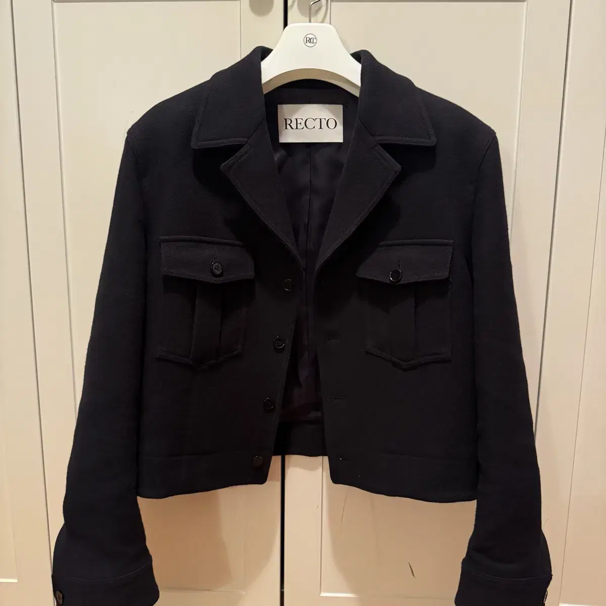 RECTO | 렉토 Recto Structure Wool Tailored Jacket Vintage